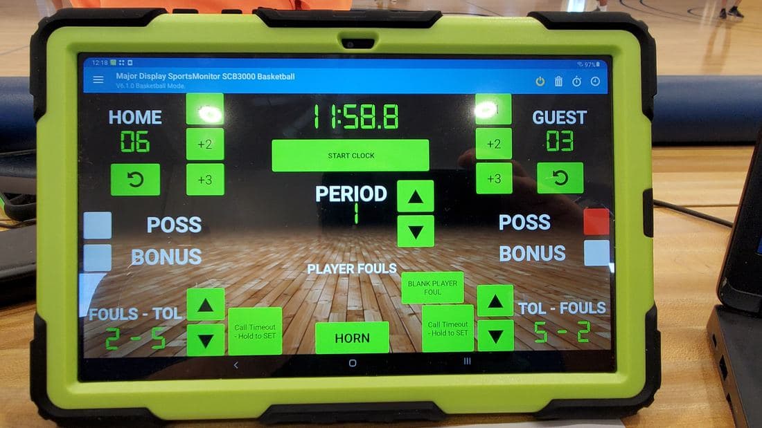 Control System: Major Display installation