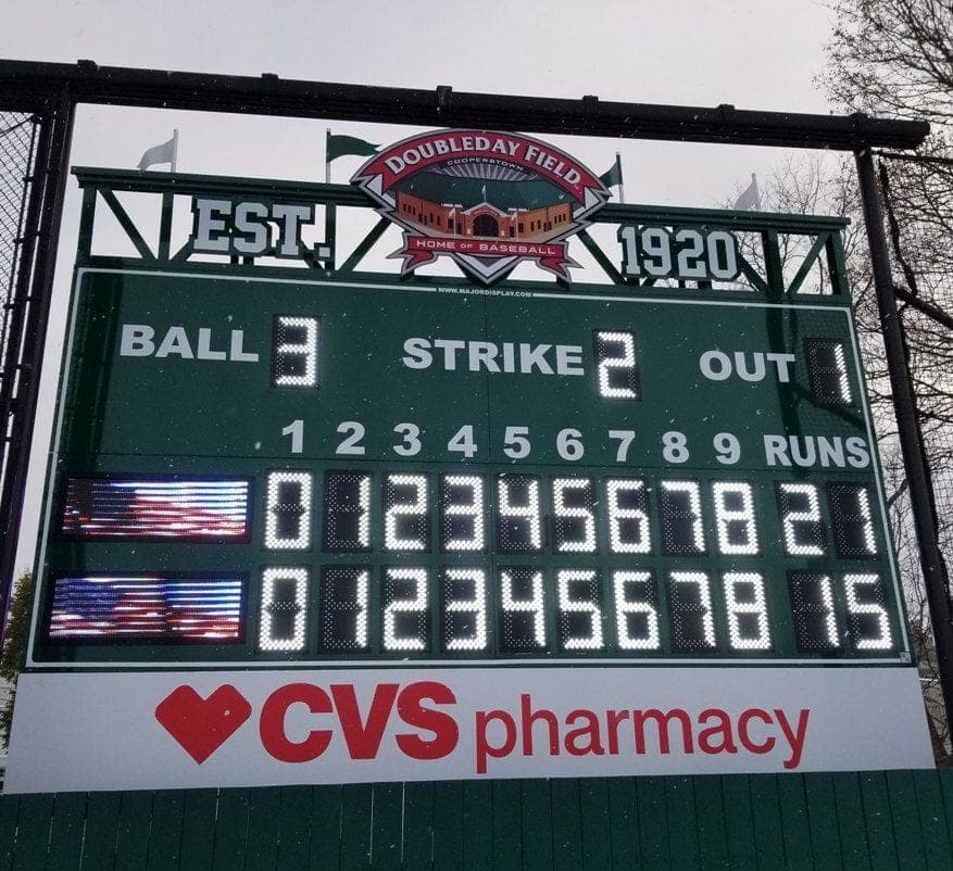 Cooperstown Doubleday Field: The birthplace of baseball.