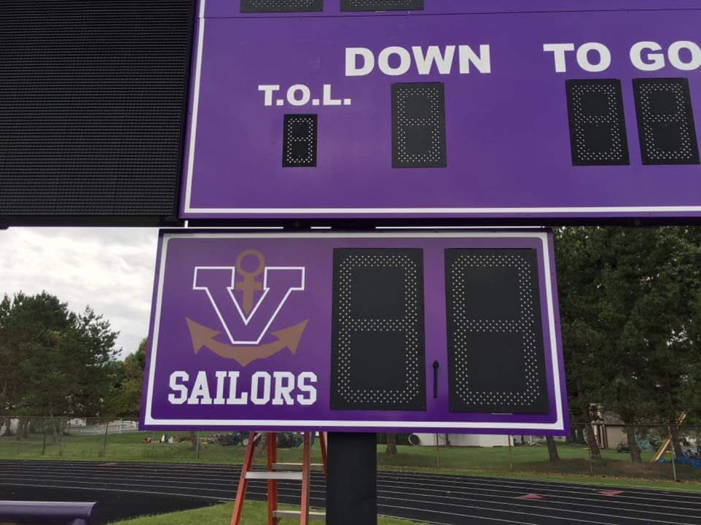 Multi-Sport Headers scoreboard